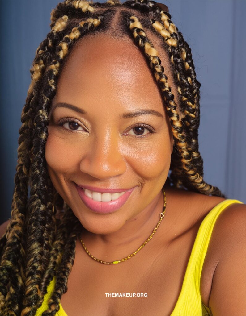 Effortless Elegance: Lemonade Fulani Braids 