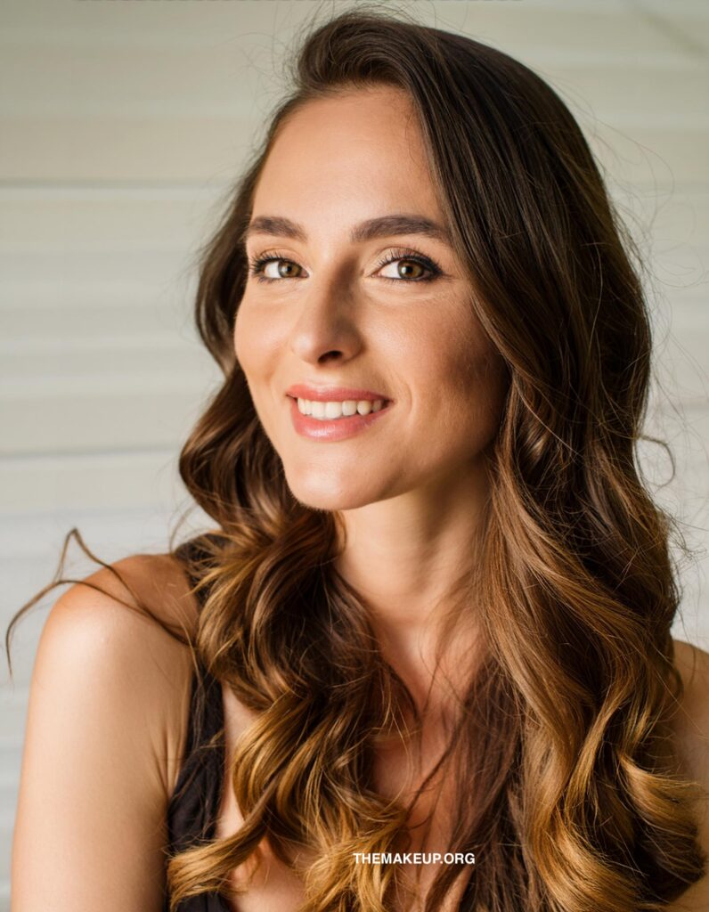 sunkissed hair brunette