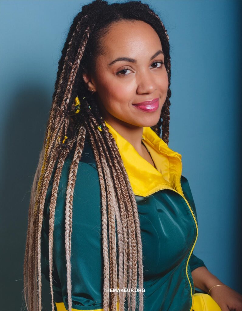 Effortless Elegance: Lemonade Fulani Braids 