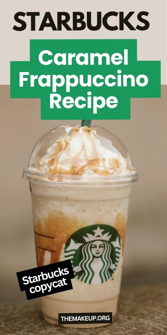 How to Make a Starbucks Caramel Frappuccino