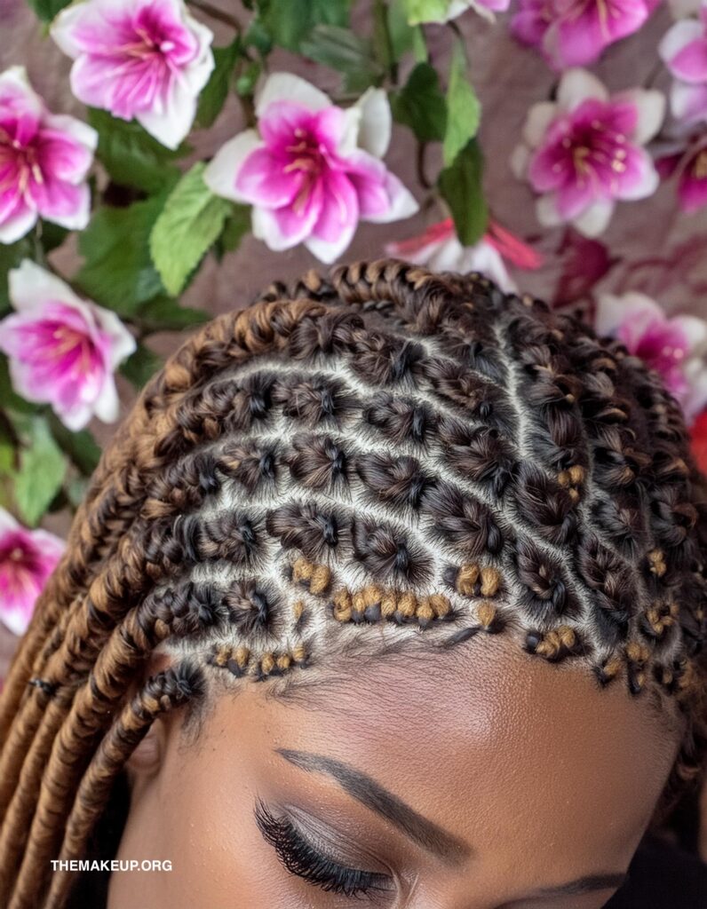 Embrace Elegance: Braids in the Front for Natural Hair