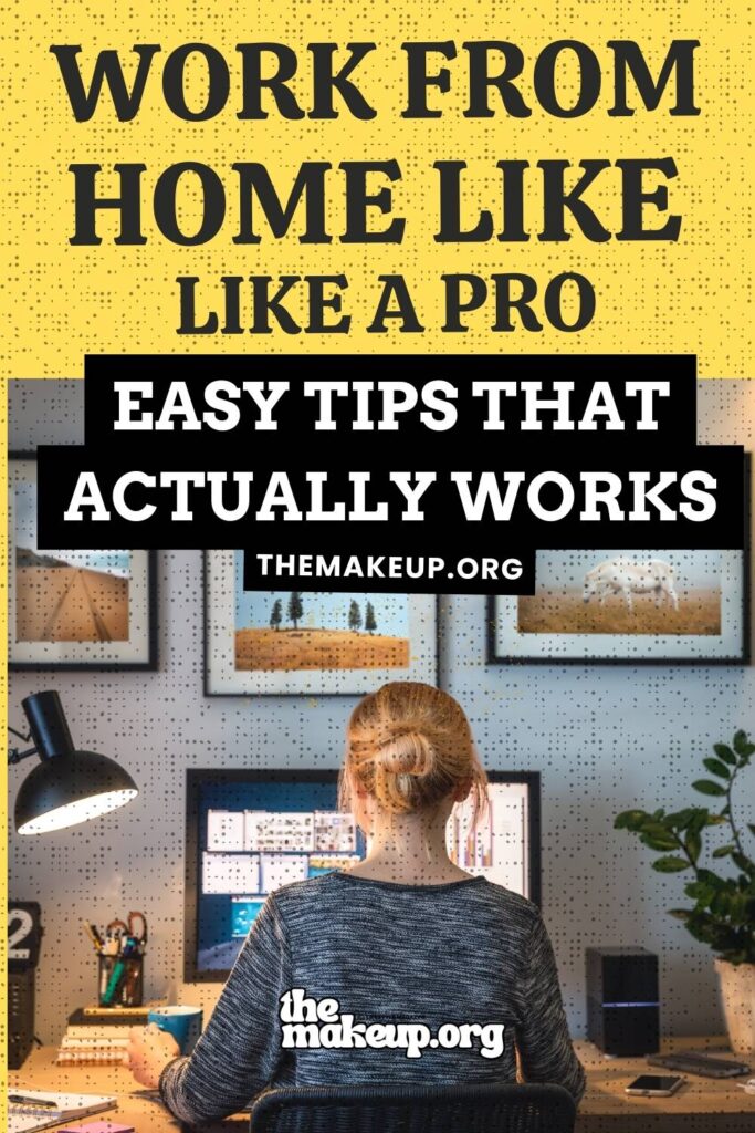 how to work from home life