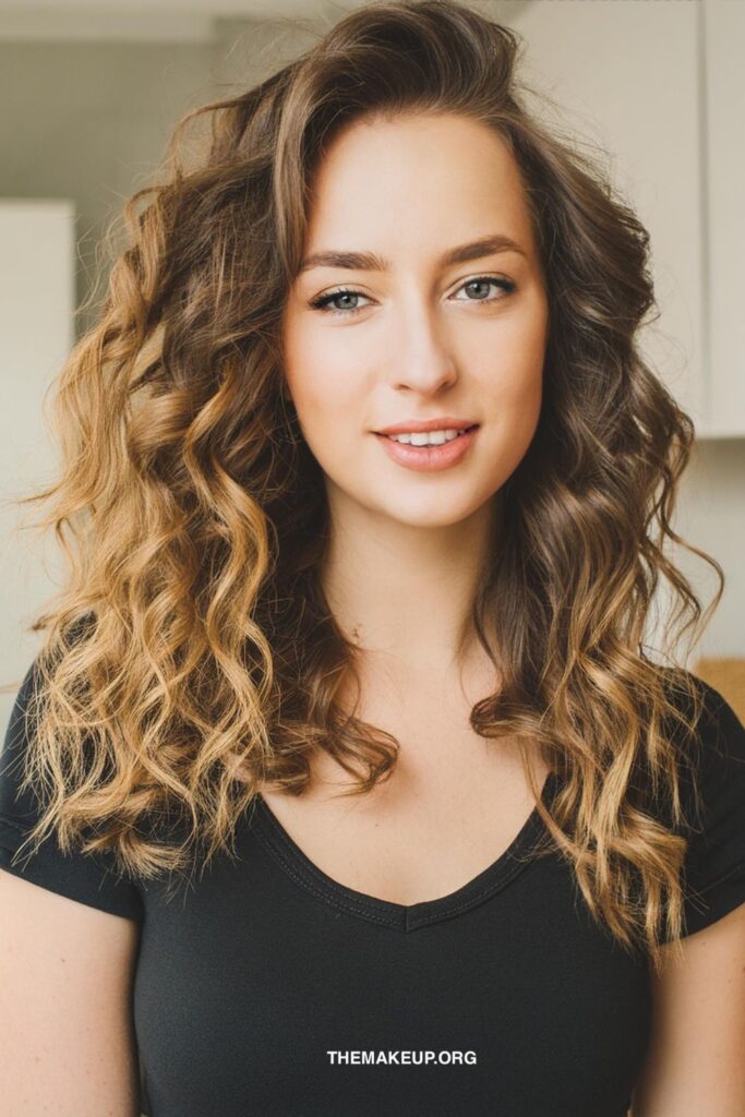 Trendy curly haircut inspiration