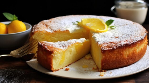 Italian Lemon Ricotta Cake