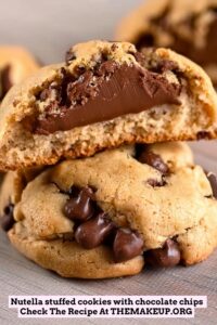 Recipe: Nutella-Stuffed Chocolate Chip Cookies