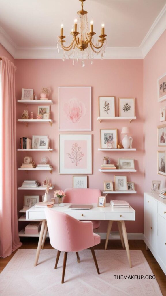 Top Pink Stylish Office Decor Ideas For A Gorgeous Space
