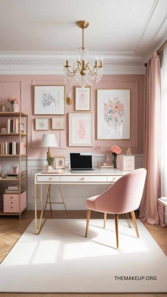 Top Pink Stylish Office Decor Ideas For A Gorgeous Space