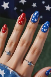 Celebrate Independence Day with Festive Fourth of July Nails