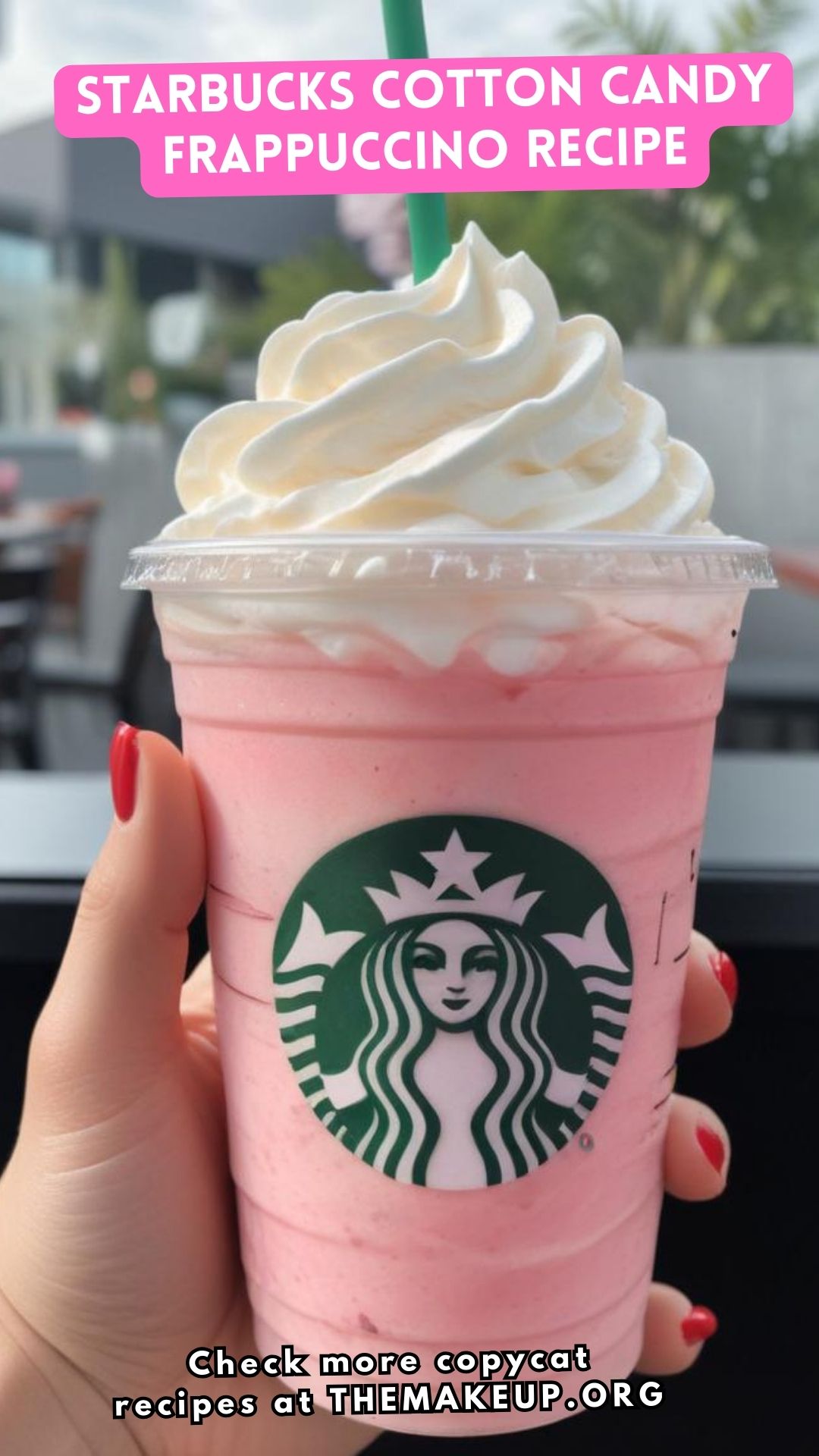 Delicious Starbucks Cotton Candy Frappuccino Recipe