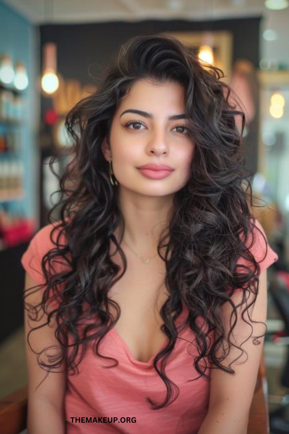 long curly hair cuts with layers