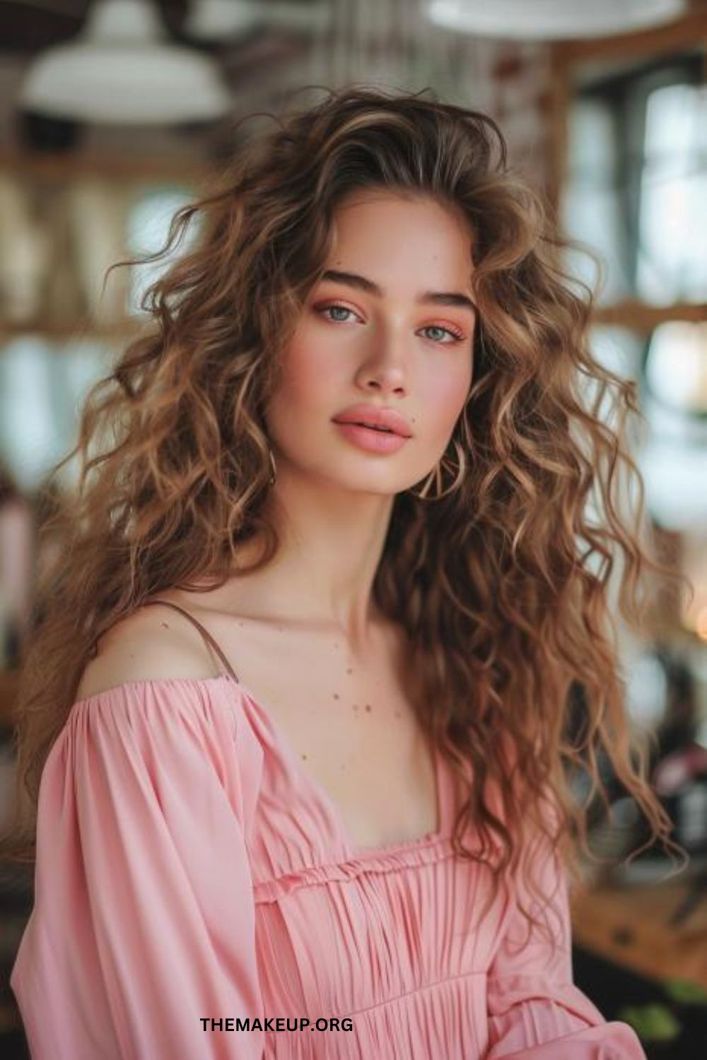 curly hair styles easy