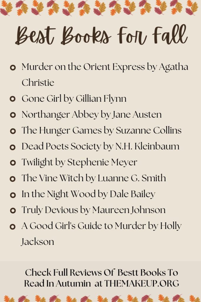 Cozy Books to Read in Autumn