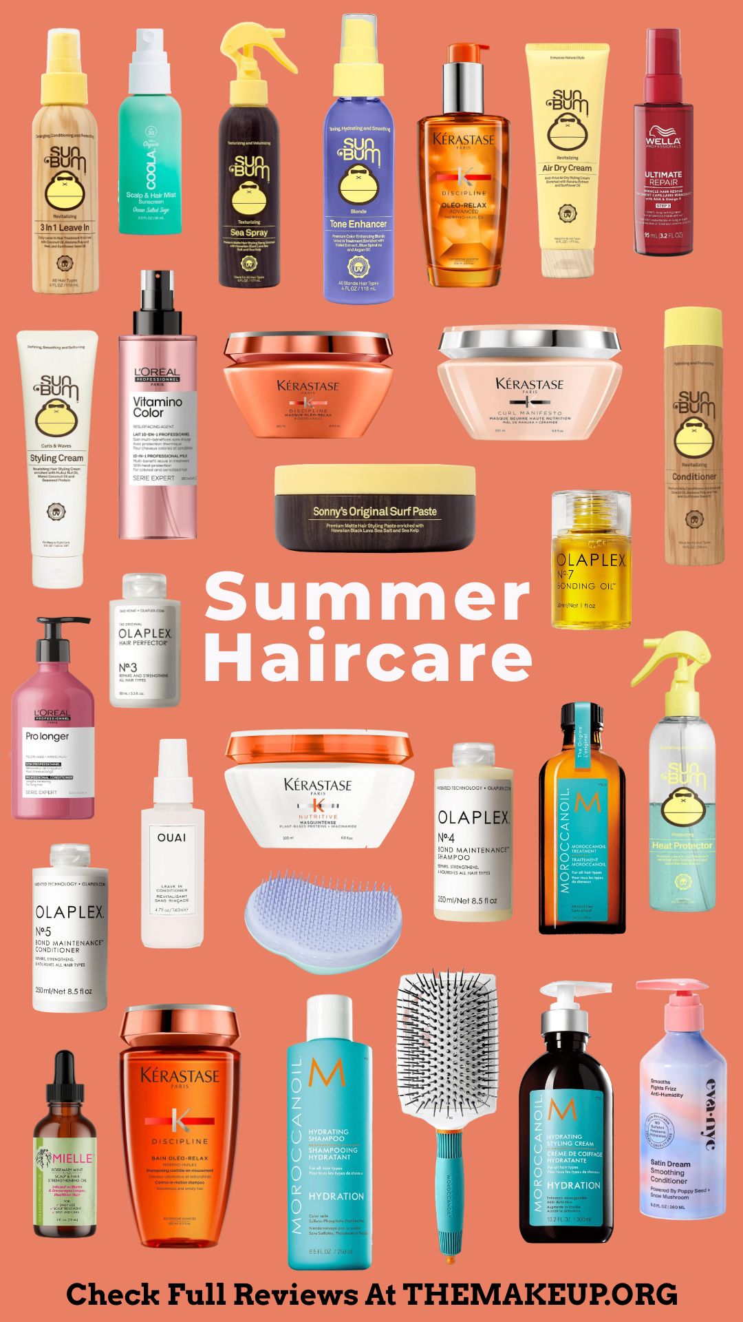 35 Best Products For Summer Hair Care