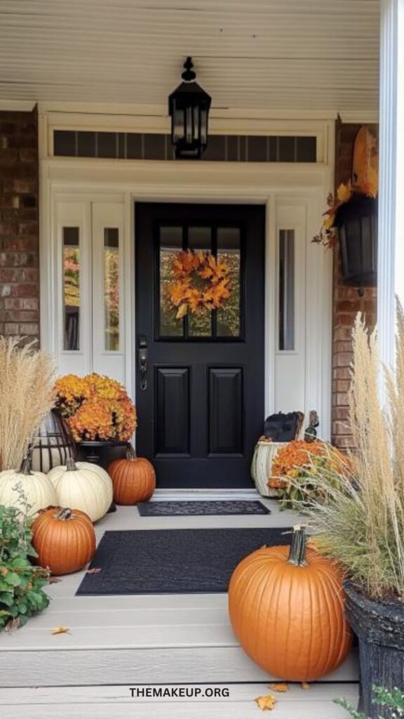 Front porch fall decor