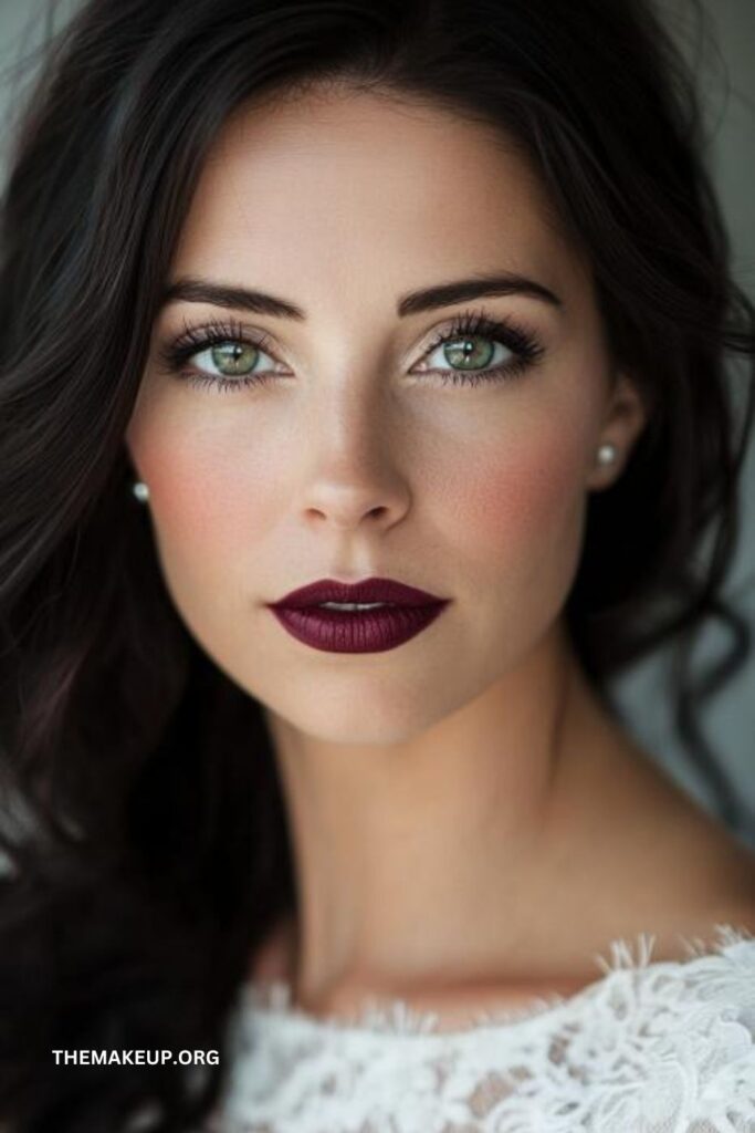 fall wedding makeup