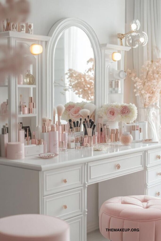 Create Your Dream Pink Makeup Room