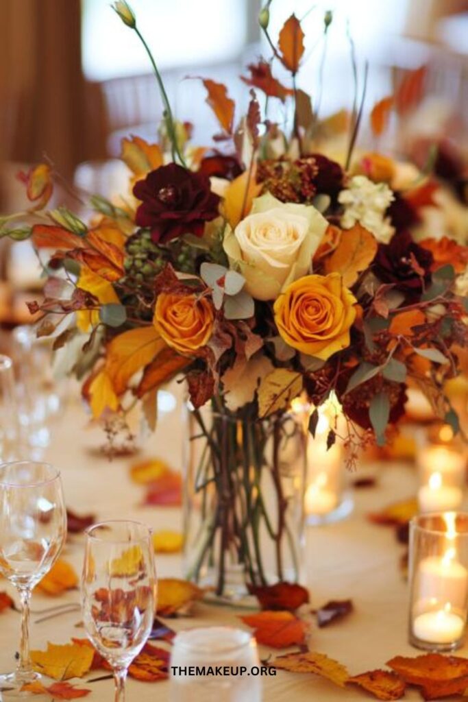 fall wedding centerpieces