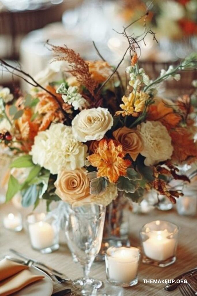fall wedding centerpieces