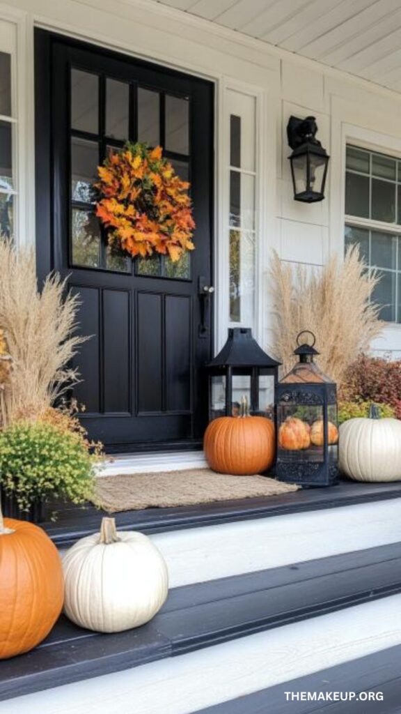 Front porch fall decor