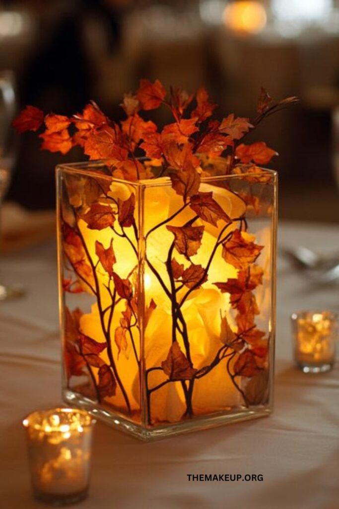 fall wedding centerpieces