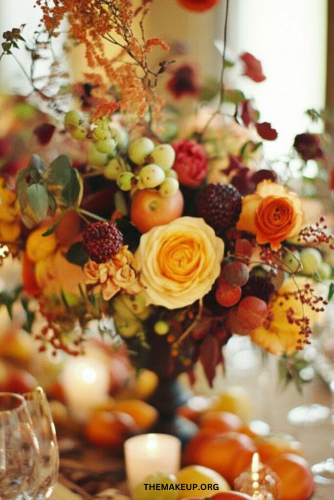 fall wedding centerpieces