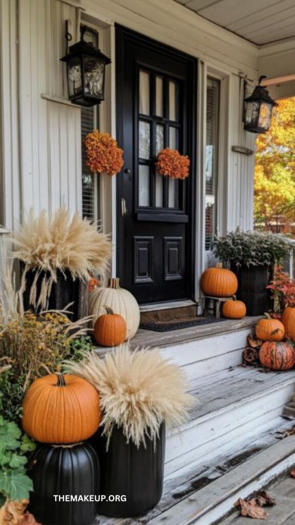 Front porch fall decor