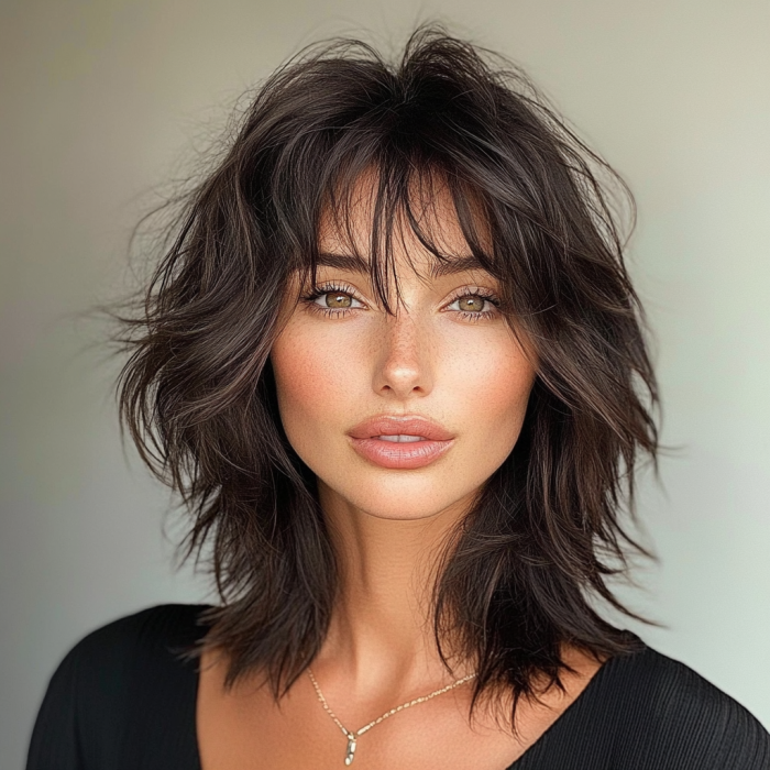 Medium Shag Hairstyles