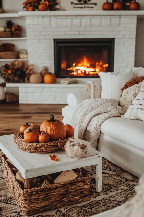 Subtle Fall Decor for Your Living Room