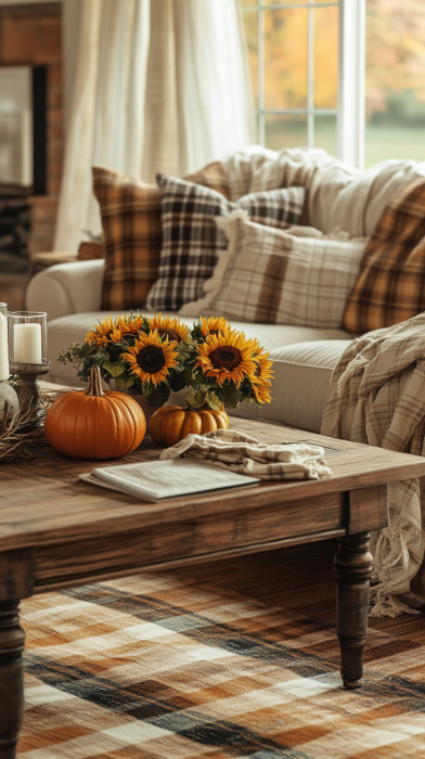 Subtle Fall Decor for Your Living Room