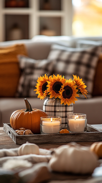 Subtle Fall Decor for Your Living Room