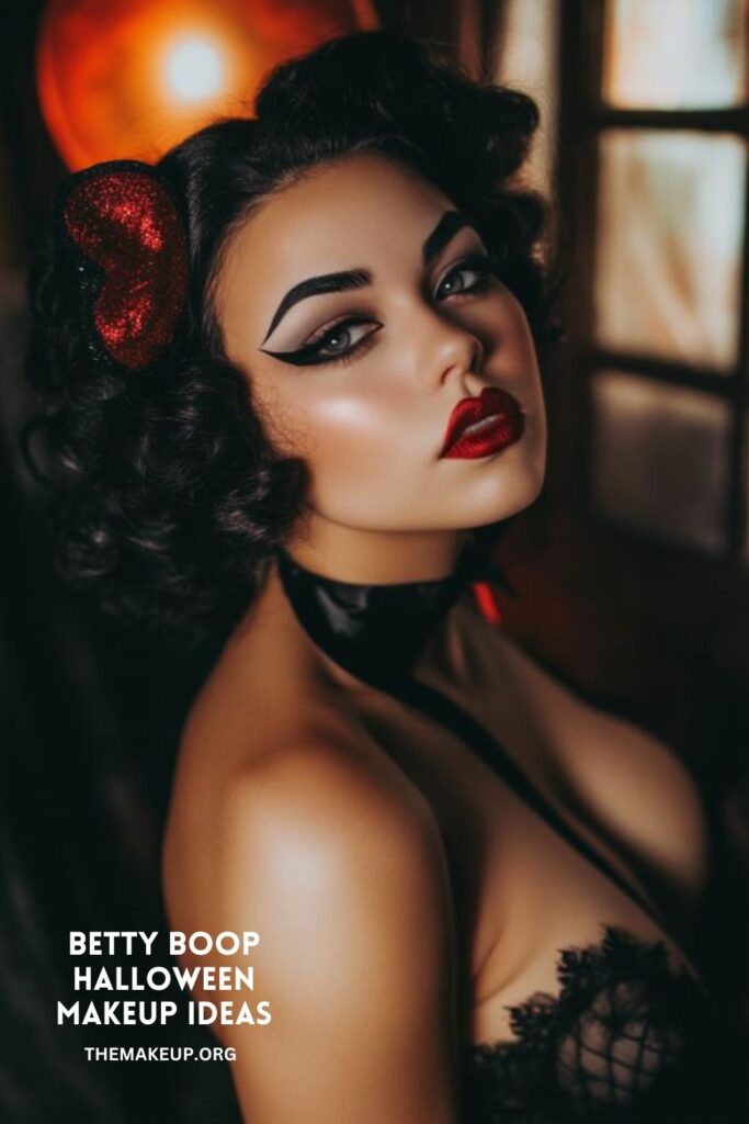betty boop halloween makeup ideas