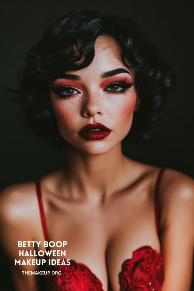 betty boop halloween makeup ideas