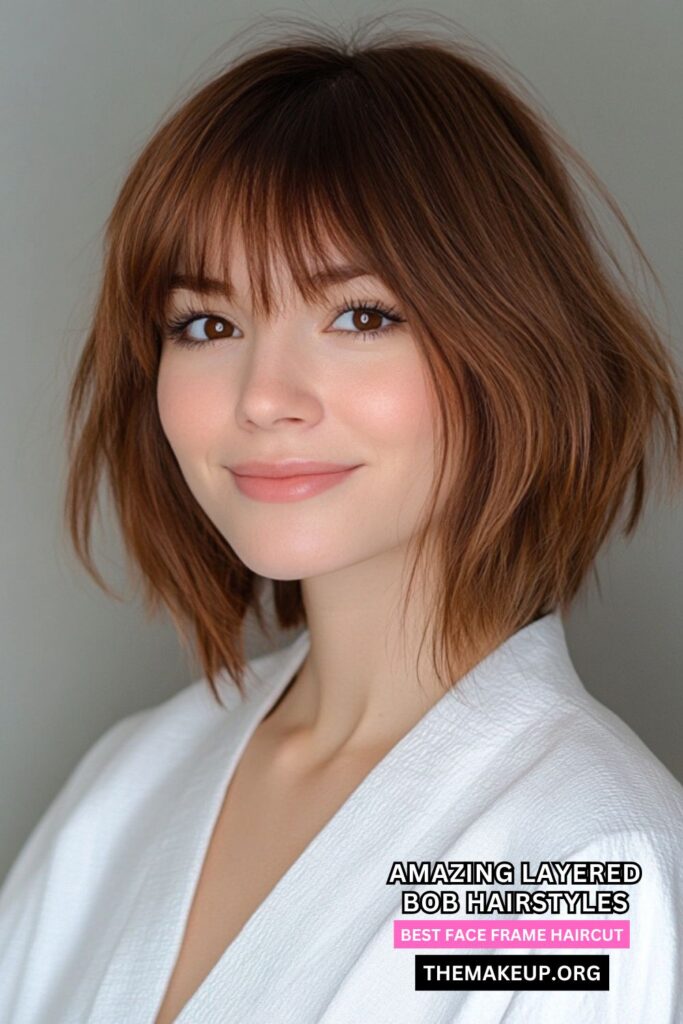 Stylish layered bob styles