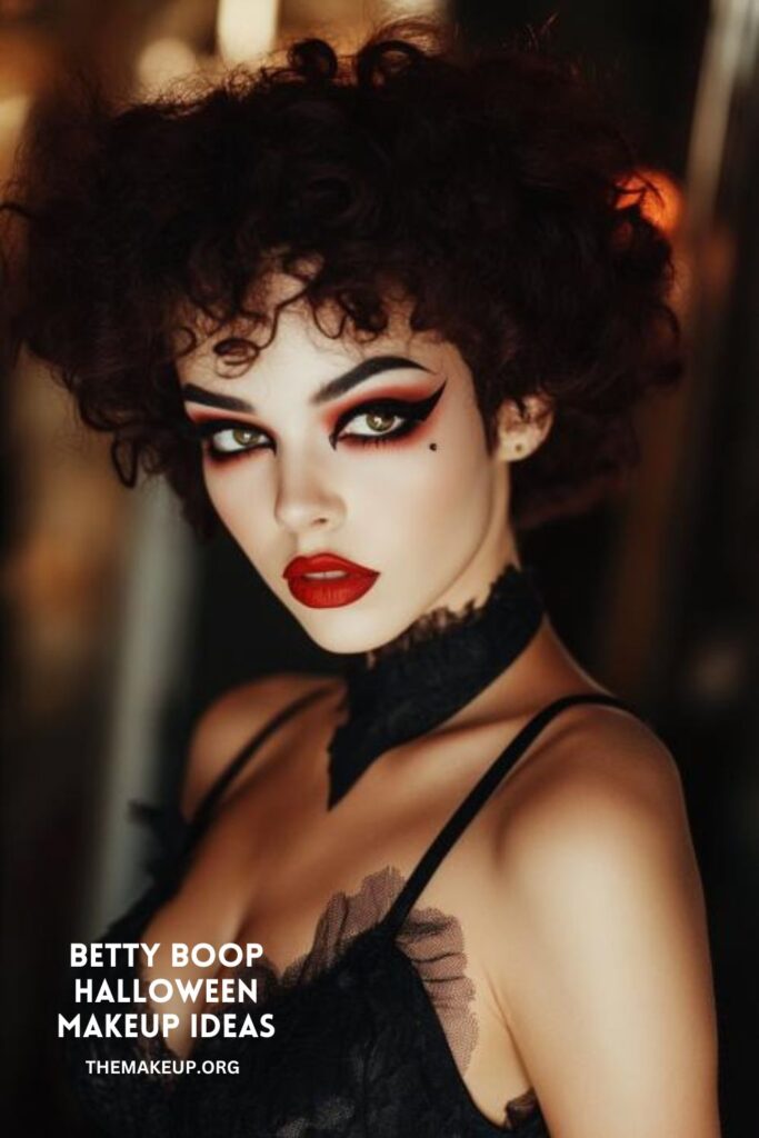 betty boop halloween makeup ideas