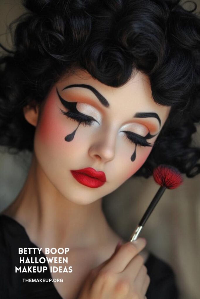 betty boop halloween makeup ideas