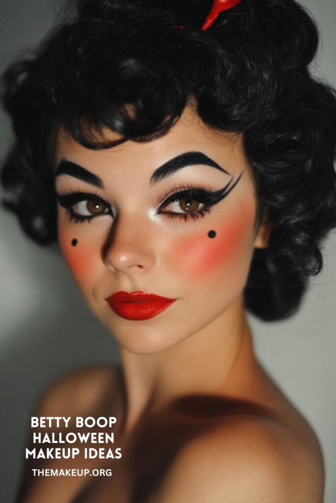 betty boop halloween makeup ideas