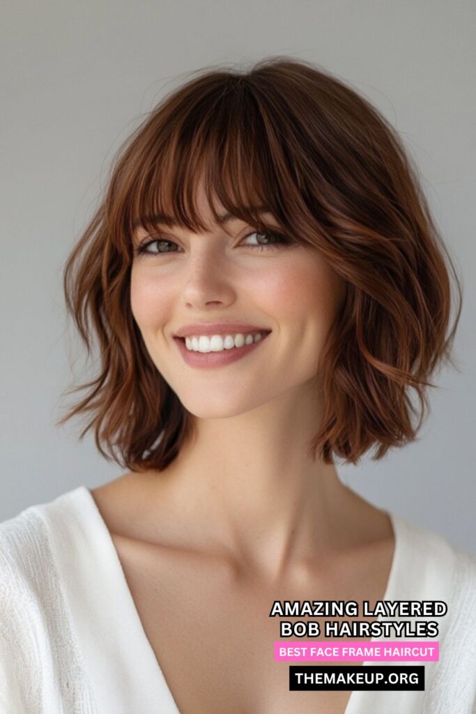 Cute layered bob looks