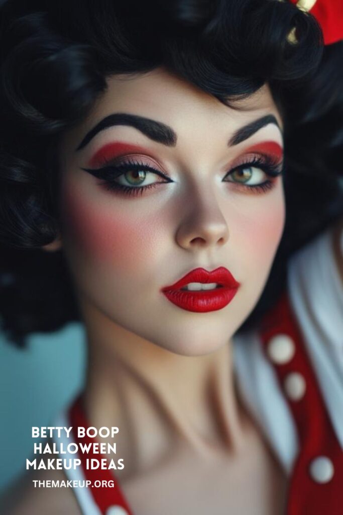 betty boop halloween makeup ideas