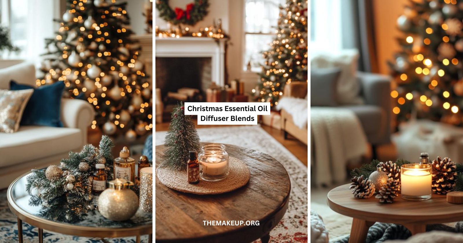 Christmas Essential Oil Diffuser Blends