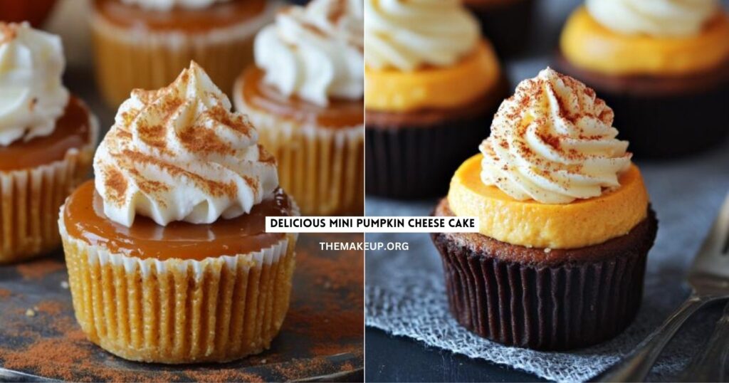 Delicious Mini Pumpkin Cheese Cake