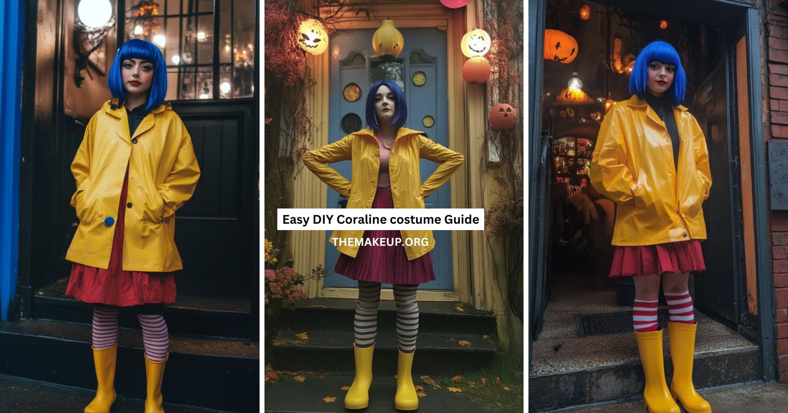 Easy DIY Coraline costume Guide