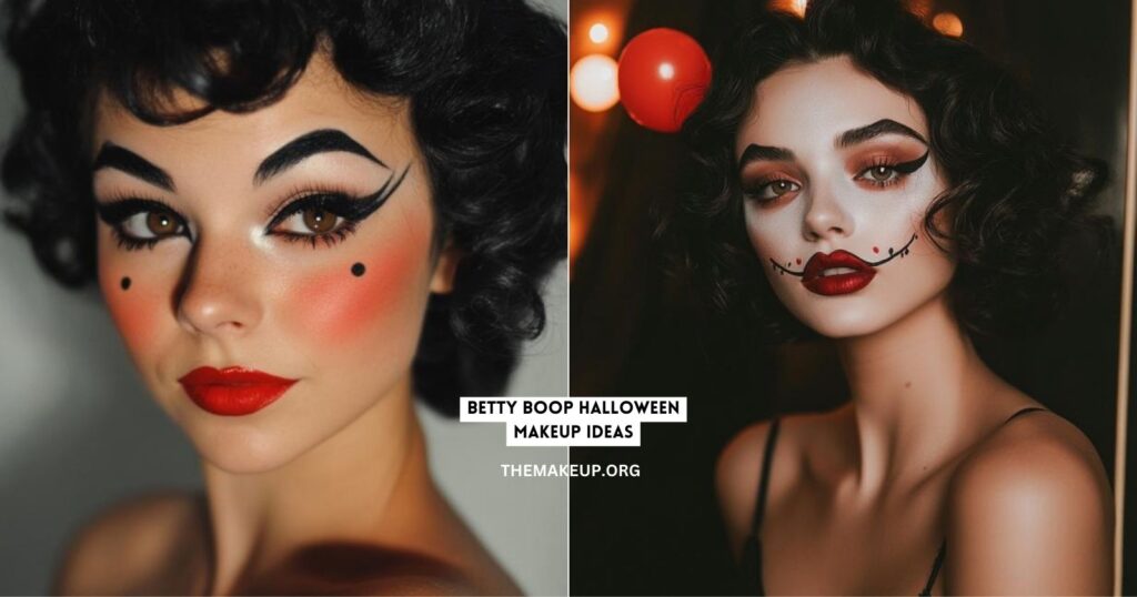 betty boop halloween makeup ideas