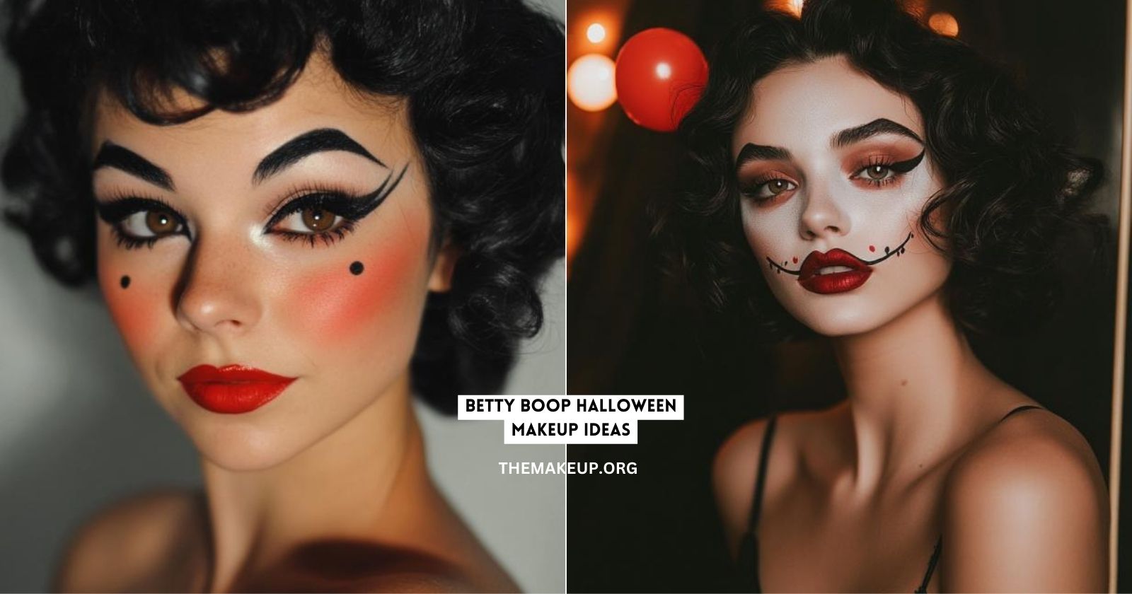 betty boop halloween makeup ideas