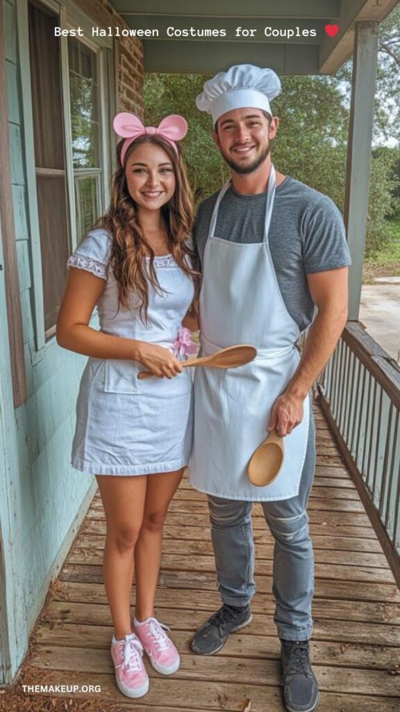 cook halloween costume for couples
