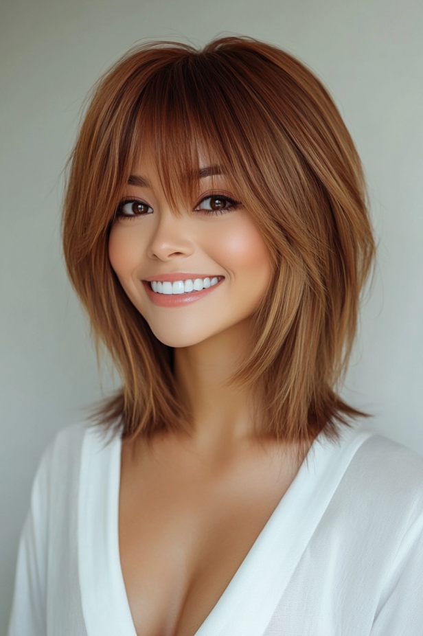 Short Hair with Bangs Style Guide and Hair Care Tips