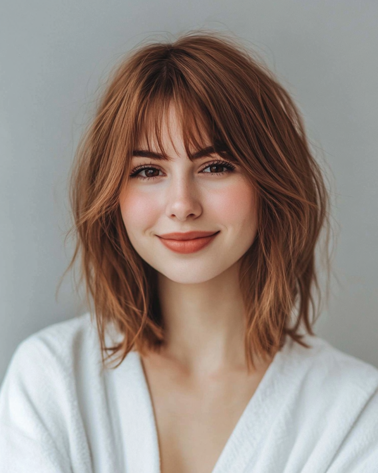 Short Hair with Bangs Style Guide and Hair Care Tips