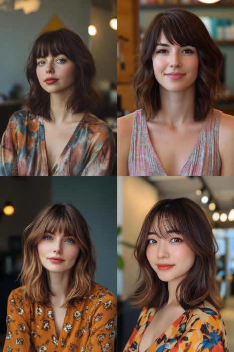 Short Hair with Bangs Style Guide and Hair Care Tips