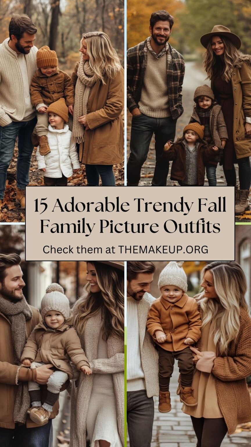 Trendy Fall Family Picture Outfits & Tips For Unforgettable Shots - The ...