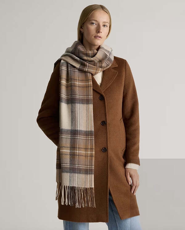 Cashmere Tartan Scarf