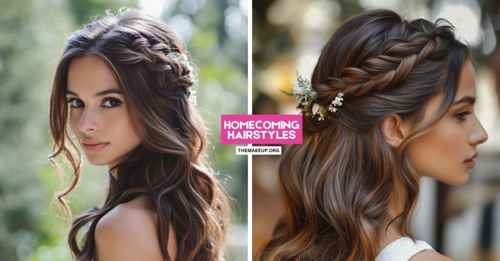 Wonderful HOMECOMING HAIRSTYLES For Medium To Long Hair
